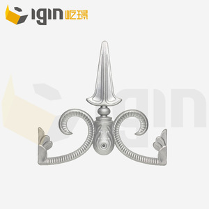 Poste de Aluminio para Escalera, 25x25mm, Cuadrado, con Cabeza Integrada Tipo Pistola, para Barandilla y Accesorio para Puerta de Patio - Product Image 3