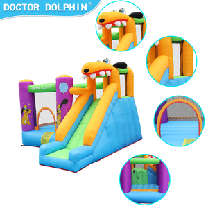 420D + 840D Vải PVC Trẻ Em Sân Ngoài Trời Doctordolphin Inflatable Bounce Hous Bouncy Castle Inflatat Bouncer Và Slide - Product Image 4