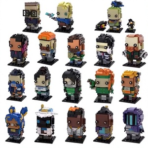 Ensemble de figurines de construction MOC DIY en plastique, jouet de construction à assembler, modèle à exposer, cadeau pour activités promotionnelles - Product Image 4