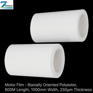 Pellicola in Poliestere 250μm, <span class=keywords><strong>Film</strong></span> per Motori, Pellicola Isolante per Motori e Generatori con Buone Prestazioni di Isolamento Elettrico - Product Image 1