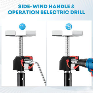 دعامات كامبر من AMBITION، عبوة من قطعتين، دعامات انزلاقية للمركبات الترفيهية تتحمل حتى 5000 رطل، تعمل بالطاقة الكهربائية أو بمقبض يدوي - Product Image 5