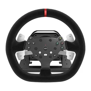 Simulador de direção automotiva, volante automotivo pxn v10 3 em 1, conjunto com pedais, controle de direção para ps4 xbox one/s pc
