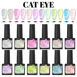 Coloré <span class=keywords><strong>UV</strong></span> Gel Vernis À Ongles Laser Sequin Diamant Flash Colle Longue durée <span class=keywords><strong>Semi</strong></span>-<span class=keywords><strong>Permanent</strong></span> Style Français Cat Eye Design <span class=keywords><strong>Lampe</strong></span> LED - Product Image 4