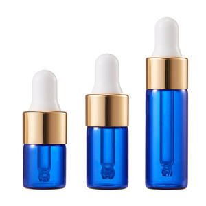 ขวดหยดแก้วขนาดเล็ก 1 มล. 2 มล. 3 มล. 5 มล. ภาชนะบรรจุตัวอย่างเครื่องสำอาง - Product Image 1