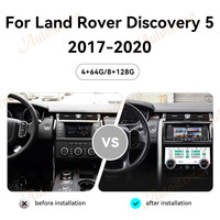 Autostereo Android 13 CD estéreo para Land Rover Discovery 5 2017-2020 Carplay unidad principal de navegación reproductor Multimedia grabadora