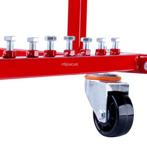 Macaco Hidráulico Agrícola de Aço Reforçado com Rodízios Giratórios, Capacidade de 450kg, Altura Mínima de 30cm, Garantia de 1 Ano, Fabricado na China - Product Image 3