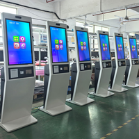 Quiosco de PC Todo en Uno con Pantalla Táctil Capacitiva Económica, Lector de Códigos de Barras, Impresora Térmica, SDK Habilitado, Reconocimiento Facial, Windows/Android