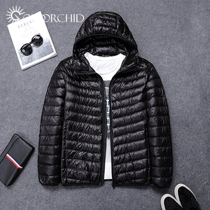 Impermeable rompevientos plegable al aire libre de invierno pluma de chaqueta acolchada - Product Image 4