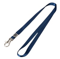 Porte-badge rétractable brodé imprimé coloré et résistant, avec cordon de cou pour carte d'identité, lanières de sublimation personnalisables avec logo