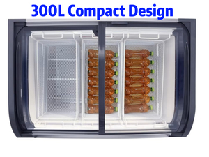 Kenkuhl Nhà Máy Trực Tiếp Tủ Đông Ice Cream Hiển Thị Tủ Đông Showcase Với Công Suất Lớn Noise100-240V Thấp Điện Áp Rộng - Product Image 5