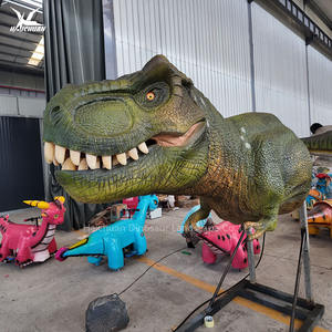 Demi-corps Trex dinosaure modèle grand robot animatronique simulateur de silicone mécanique mural pour <span class=keywords><strong>Jurassic</strong></span> <span class=keywords><strong>Park</strong></span> décor pour la maison - Product Image 1