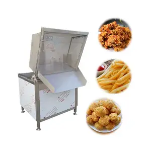 Fryer Industrial Automatic Cassava Chips Frying Machine Professional commercial heavy duty deep fryer for chips whole chicken