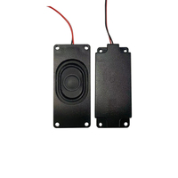 Driver Speaker Persegi 33*70mm 8 Ohm 3W IP67 Tahan Air Komponen Audio Kotak Daya Tinggi