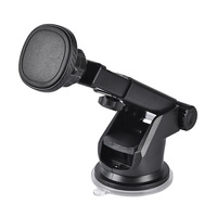 Support de téléphone magnétique réglable pour tableau de bord de voiture, compatible avec les matériaux PC Cantell
