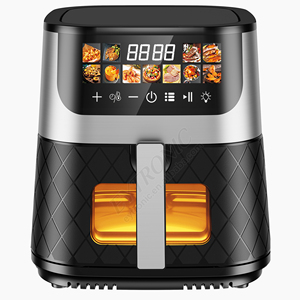 Freidora de Aire Digital de 8L con Pantalla Táctil y Ventana de Observación para Uso Doméstico - Product Image 6