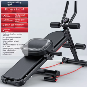 Équipement <span class=keywords><strong>de</strong></span> fitness à domicile, banc multifonctionnel pour sit-ups, équipement <span class=keywords><strong>de</strong></span> musculation, banc abdominal réglable - Product Image 5