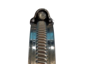 High Quality Industrial-Grade 12mm Reusable Stainless Steel Hose <b>Clamp</b> 304 Material Metric Measurement System Made in Taiwan - Product Image 3