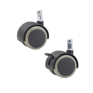 Silent Swivel <b>Casters</b> 50mm PU Office Furniture <b>Wheels</b> Low Noise Modern Design - Product Image 1