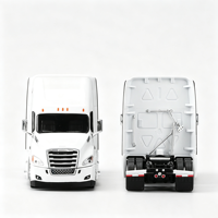 Modèle de cabine de camion en alliage moulé sous pression à l'échelle 1:64, statique, personnalisable, pour collection, souvenir d'entreprise ou ornement de bureau