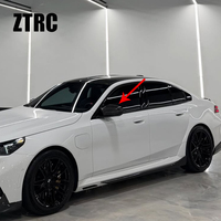 Pour BMW M5 G90, couvre-rétroviseurs en fibre de carbone sèche, kit de carrosserie de remplacement, facile à installer