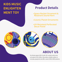 Instruments de percussion pour aire de jeux extérieure pour enfants avec construction en fibre de verre et en alliage pour les écoles, les parcs et les zones de jeux à domicile