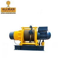 Nantong Allman Industry Co.Ltd treuils AMW 750kg 60M Construction de palan 500kg Construction treuil électrique motorisé
