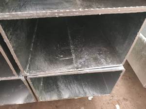 1.5mm tebal berongga bagian 2*1 Q235 Q345 Q195 inci Hot-Dip galvanis baja tabung persegi lasan pipa persegi panjang - Product Image 4