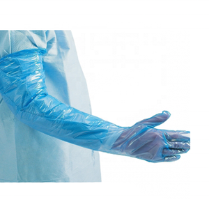 <span class=keywords><strong>OKU</strong></span> Claro y Azul Longitud Del Brazo Veterinario PE Guantes - Product Image 3