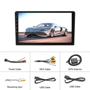 Reproductor DVD para coche al por mayor Wifi <span class=keywords><strong>Auto</strong></span> Universal 1 + 32GB <span class=keywords><strong>Android</strong></span> 11 Radio Navegación GPS 9 pulgadas Video para coche Pantallas Ips - Product Image 2