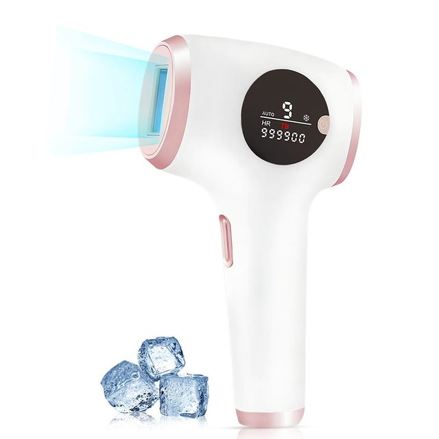 2026 Advanced Dual Pulse IPL Hair Removal Device - Home Use Portable Permanent Hair Reduction Laser Epilator