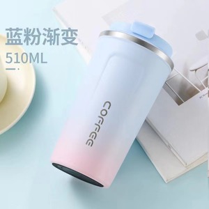 Nueva venta al por mayor 380/510ml taza de aislamiento al vacío de acero inoxidable Hermos Bebidas frías y calientes taza de café de 12oz - Product Image 6