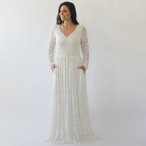 ชุดเดรสคอเพชร # 1243 - Product Image 3