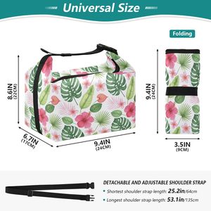 Sac isotherme pour déjeuner personnalisé en polyester durable et écologique pour pique-nique, barbecue, livraison de nourriture à emporter - Product Image 3