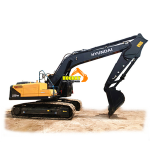 Excavadora Hyundai 220LC-9S Usada, Fabricada en Corea, 22 Toneladas, HX220HD, Cummins, Cucharón de 1.3m, Excavadora Grande, Envío Gratuito - Product Image 5