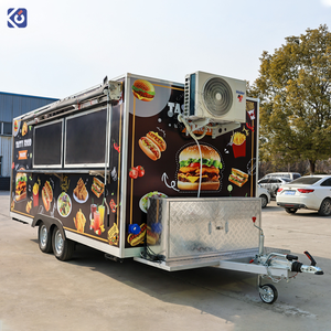 Camion de restauration rapide mobile CAMPTRL pour la vente de hot-dogs, de glaces et de pizzas, camion de restauration, <span class=keywords><strong>remorque</strong></span> alimentaire à vendre aux États-Unis et en Europe - Product Image 4