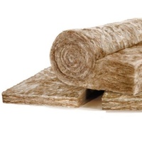 Rouleau d'isolation en laine minérale de verre brun Eco Brown Wool Respectueux de l'environnement sans formaldéhyde, qualité haut de gamme