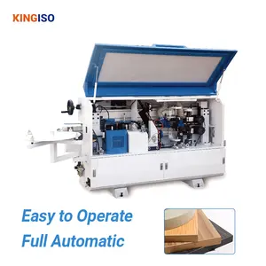 High Efficiency Woodworking Machine Edgebander Pvc Cabinets Furniture Wood Automatic Small Edge Banding Machine For Sale