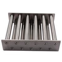 Grille magnétique rectangulaire en terres rares de qualité sanitaire, filtre magnétique monocouche 400 mm x 400 mm