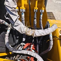 Excavatrice Lovol FR260E d'occasion avec climatisation, excavatrice d'occasion de 26 tonnes, moteur Isuzu pour travaux lourds