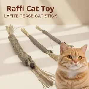 Vente flash : Jouets pour chats en lierre argenté, jouets pour animaux de compagnie, bâtonnets à mâcher pour chat pour le jeu, exclusivement pour les chats - Product Image 1