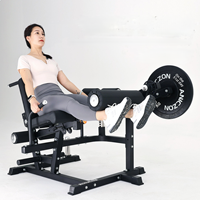 Appareil de musculation des fessiers pour Hip Thrust, Glute Drive, Kickback et Butt Lift, usage commercial, en acier, 50 kg, machine d'entraînement de gym