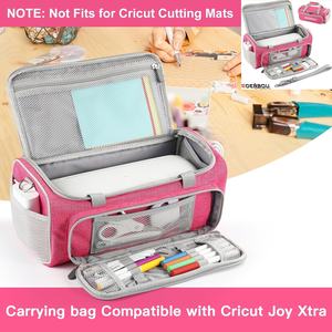 Étui <span class=keywords><strong>de</strong></span> transport compatible avec la <span class=keywords><strong>machine</strong></span> <span class=keywords><strong>de</strong></span> <span class=keywords><strong>découpe</strong></span> intelligente <span class=keywords><strong>Cricut</strong></span> <span class=keywords><strong>Joy</strong></span> Xtra, sac <span class=keywords><strong>de</strong></span> rangement portable avec bandoulière - Product Image 4