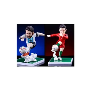 Messi and Cristiano Ronaldo 2022 qatar Sports stars Football Brasil Messi Action Figure Collectible Model Toy wholesale