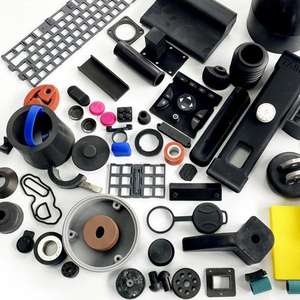 Pièces d'étanchéité en caoutchouc personnalisées OEM/ODM certifiées ISO9001 – Pièces en caoutchouc NBR, silicone/FKM, EPDM découpées et moulées - Product Image 2