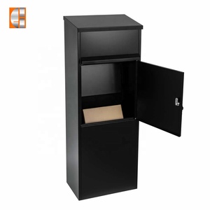 Tùy Chỉnh Ngoài Trời Đứng Miễn Phí Công Suất Lớn Bưu Kiện Hộp Giao Hàng Bài Gắn Key Chống Trộm Thiết Kế Hộp Thư Cho Căn Hộ Sử Dụng - Product Image 4