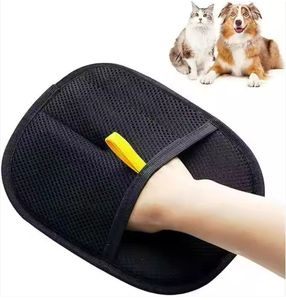 新しいデザイン双方向ブラシ犬猫ペットグルーミング除去毛皮毛手袋 - Product Image 1
