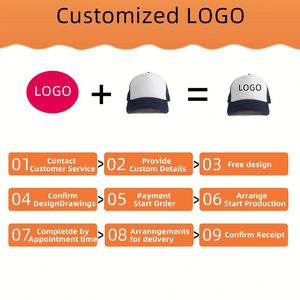 Trucker Embroidery Gorras-Al-Por-Mayor Gorras De Beisbol Snapback Custom Fitted <b>Hat</b> - Product Image 3