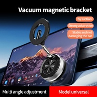 Support de téléphone magnétique pliable pour voiture, réglable à 360 degrés, fixation sur grille d'aération, forte aspiration, en ABS, pour iPhone 16/15 – Offre Spéciale