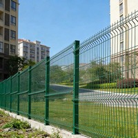 Panneaux de clôture 3D en treillis soudé en acier galvanisé pour la sécurité des maisons, des routes, des jardins et des fermes