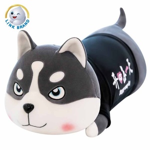 Jouets en peluche géants Husky en gros, jouets en peluche Husky, oreiller en peluche Husky, coussin en peluche Husky doux - Product Image 6